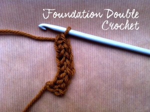 Foundation Double Crochet (UK) Tutorial